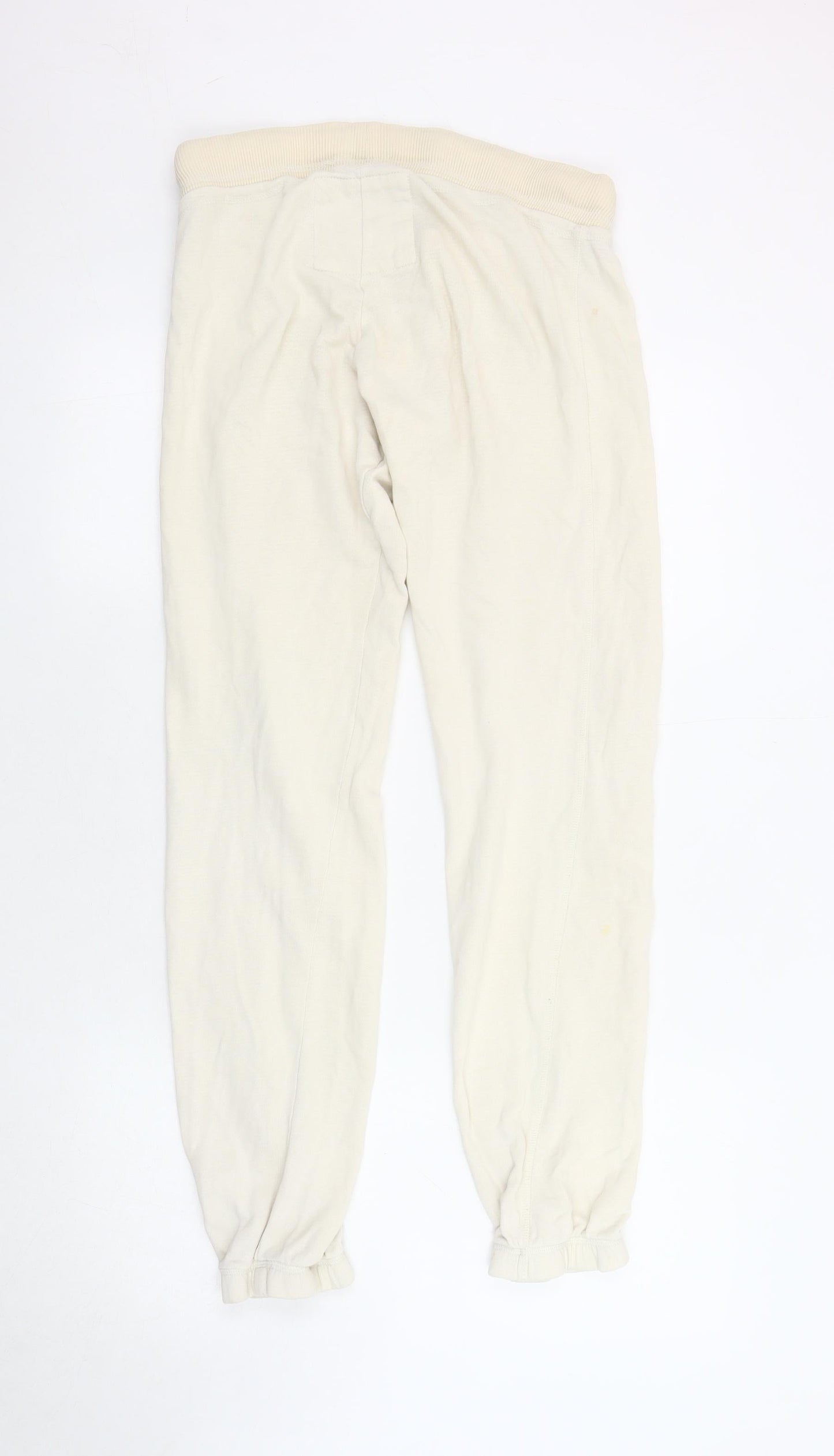 Huntington & Co Beige Unisex Jogger Trousers - Size S