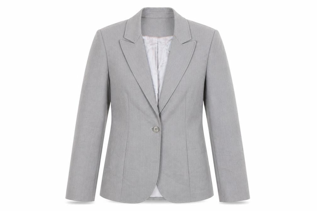 Womens UK Size 10 NEXT Regular Grey Blazer