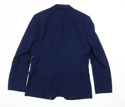 Red Herring Men's Blue Regular Fit Blazer Jacket 40R