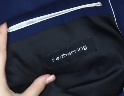 Red Herring Men's Blue Regular Fit Blazer Jacket 40R