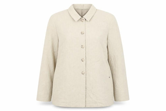 Womens UK Size 16 St Bernard Regular Beige Blazer