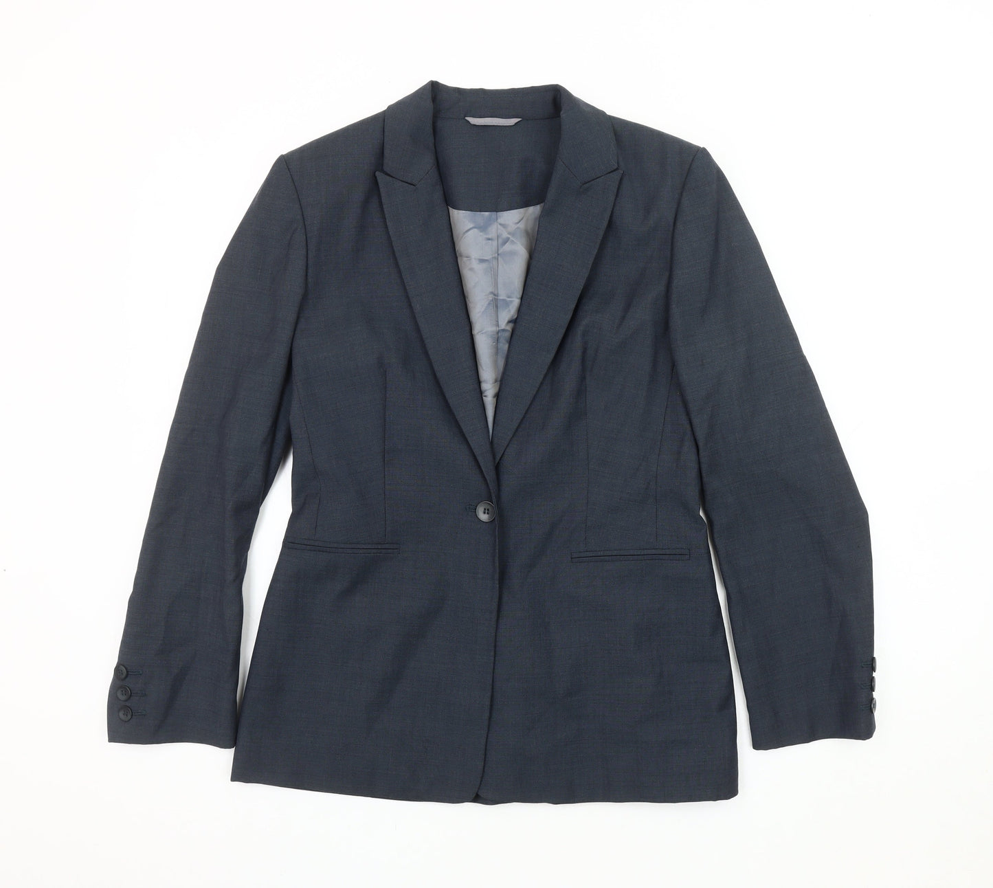 Principles Women’s Blue Single-Breasted Suit Jacket 10