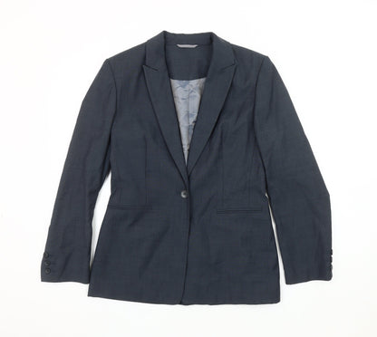 Principles Women’s Blue Single-Breasted Suit Jacket 10