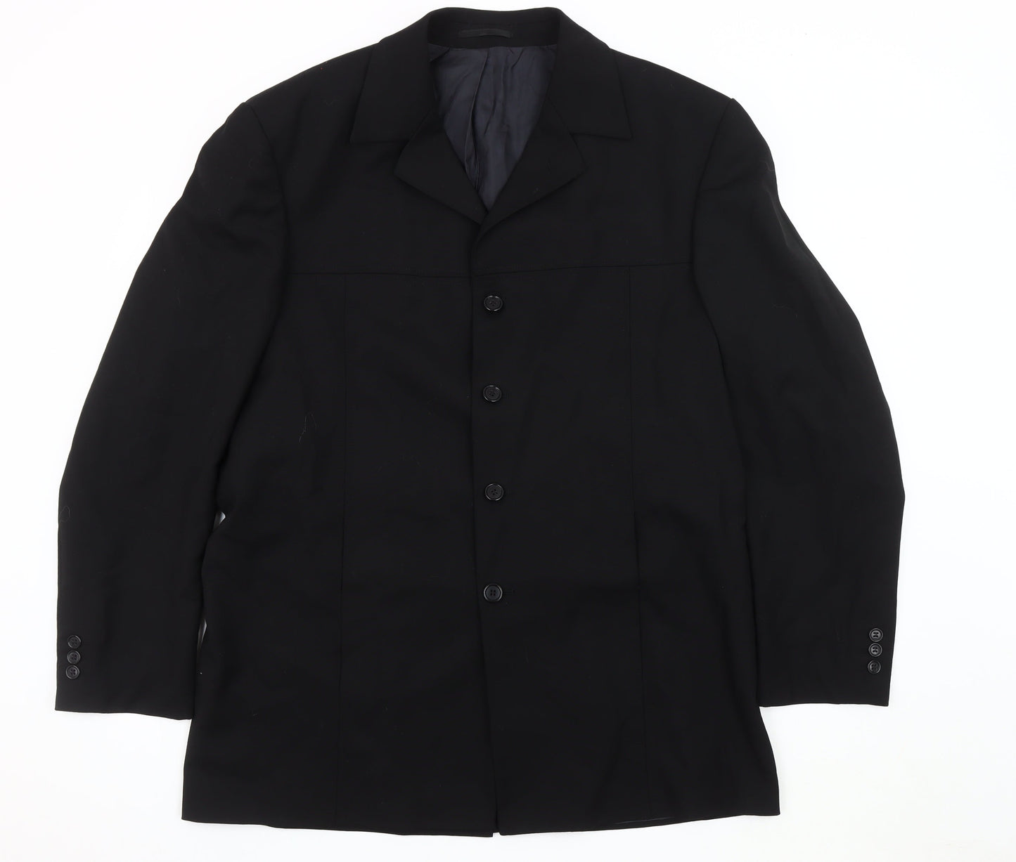 Mens UK Size 42 Burton  Black Suit Jacket