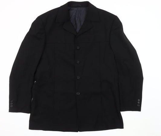 Mens UK Size 42 Burton  Black Suit Jacket