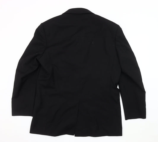 Mens UK Size 42 Burton  Black Suit Jacket