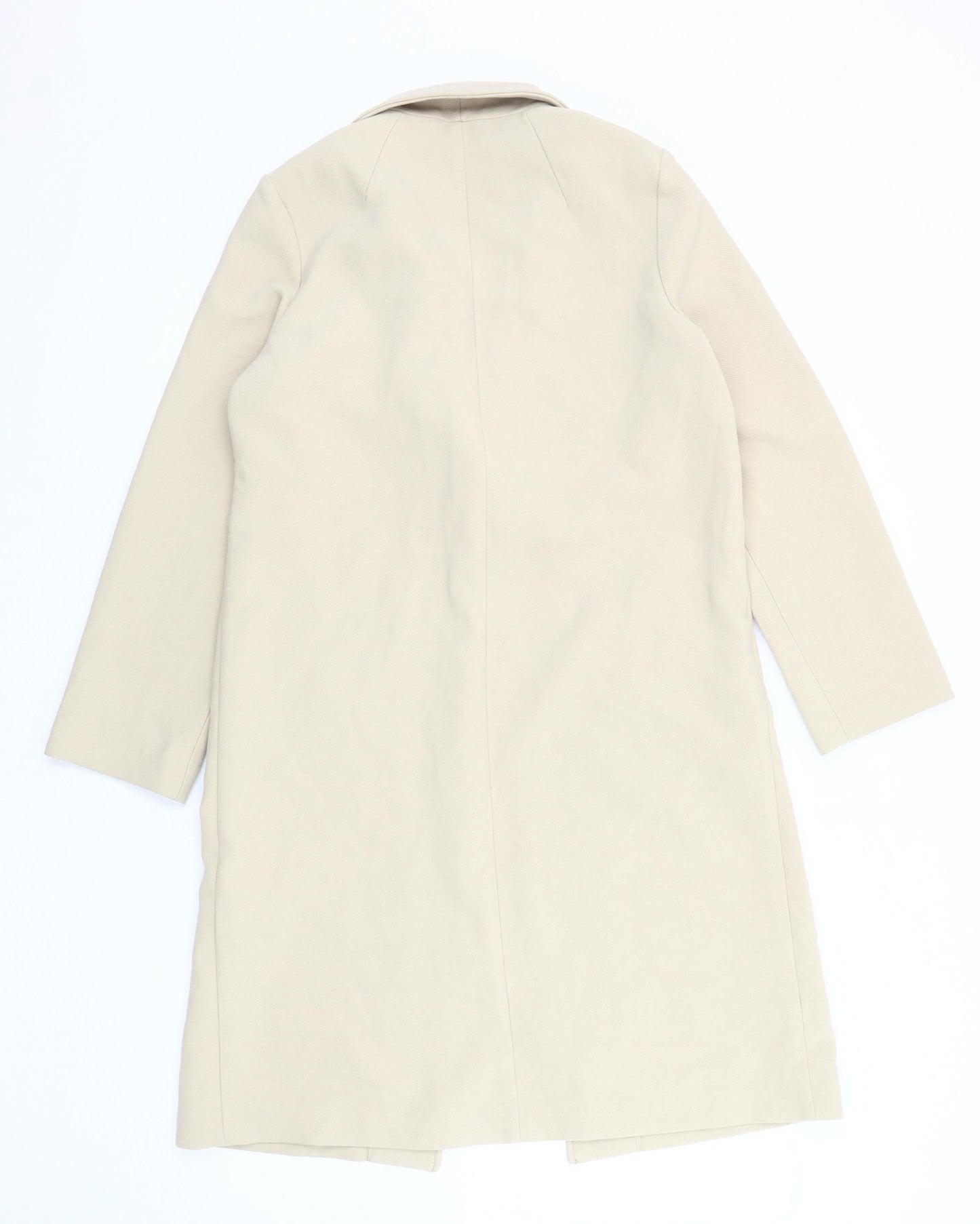H&M Women's Beige XS Classic Long Coat