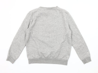 The Grinch Unisex Grey Christmas Sweatshirt, Size S