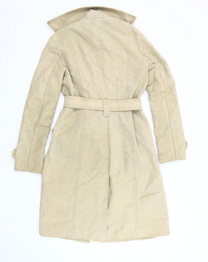 Womens UK Size S RESERVED Beige Trench Coat