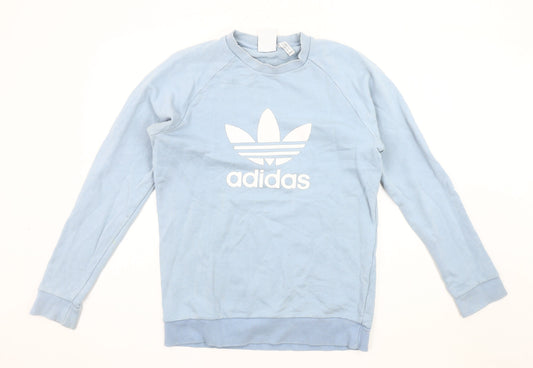 Adidas Men's Blue Pullover Sweatshirt S