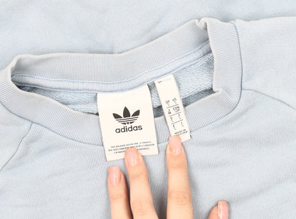 Adidas Men's Blue Pullover Sweatshirt S