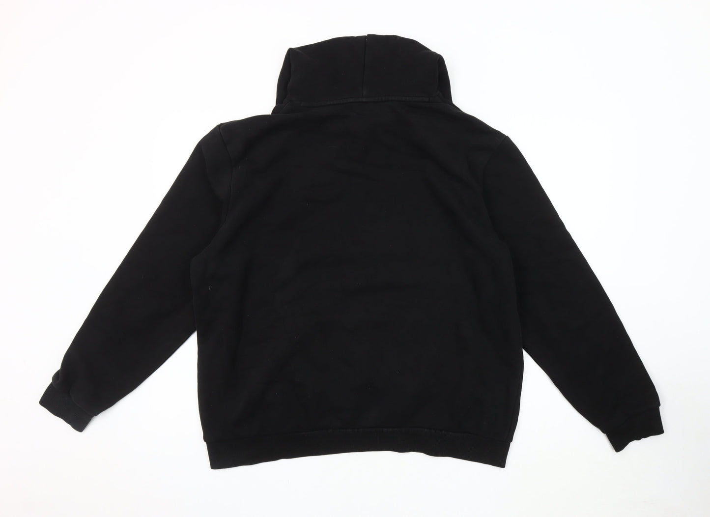 Mens UK Size L PUMA Black Pullover Hoodie