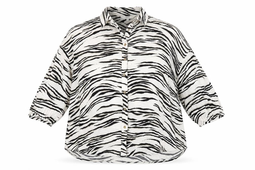 Womens UK Size 16 NEXT Multicoloured Basic Button-Up