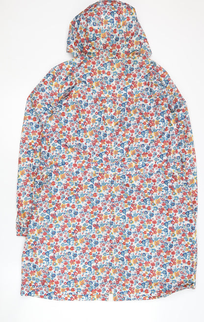 Womens UK Size M Marks and Spencer Multicoloured Rain Coat