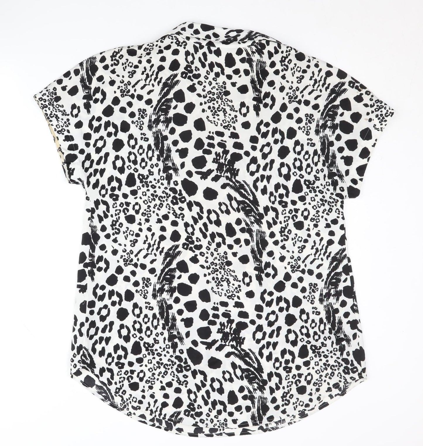 Womens UK Size 6 Marks and Spencer Multicoloured Basic Blouse