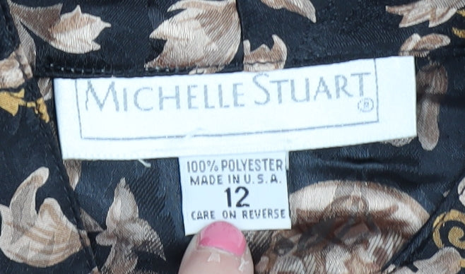 Michelle Stuart Women's Floral Blouse, Multicoloured, Size 12