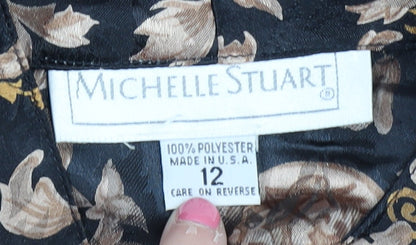Michelle Stuart Women's Floral Blouse, Multicoloured, Size 12
