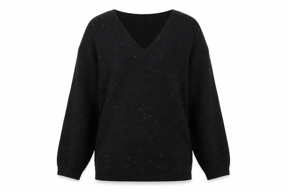 Womens UK Size S Marks and Spencer Black Pullover Jumper