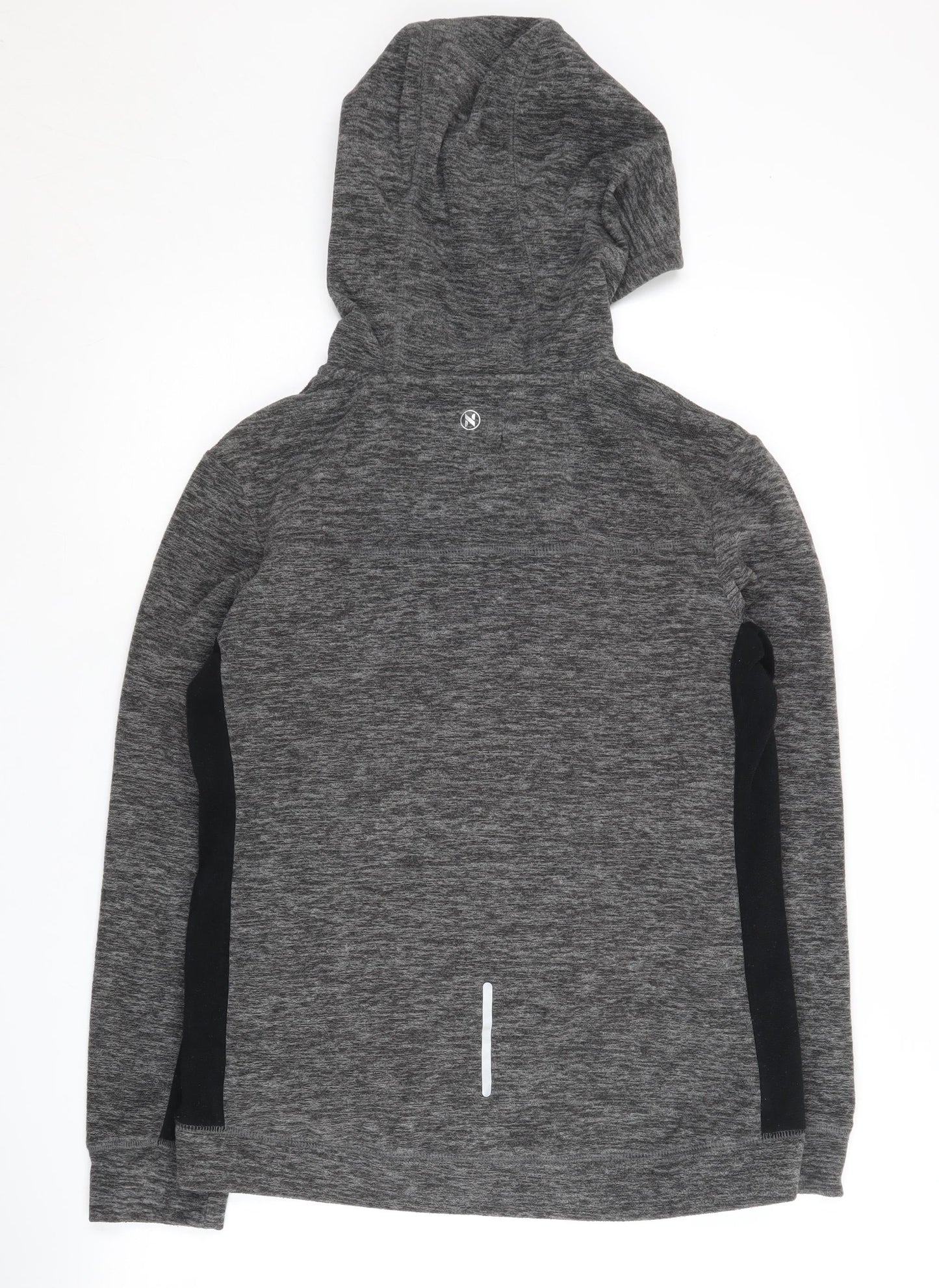 Womens UK Size S NEXT Grey Full Zip Hoodie