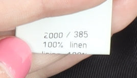 Jigsaw Women's Black Linen Blazer, Size 12