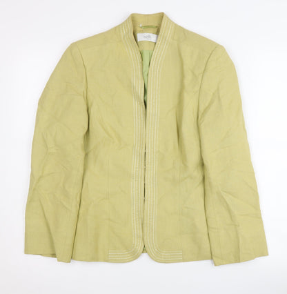 Wallis Green Petites Blazer Women's Size 10