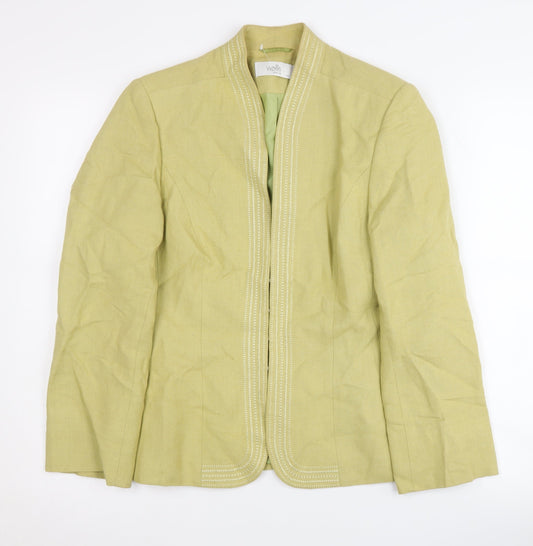 Wallis Green Petites Blazer Women's Size 10
