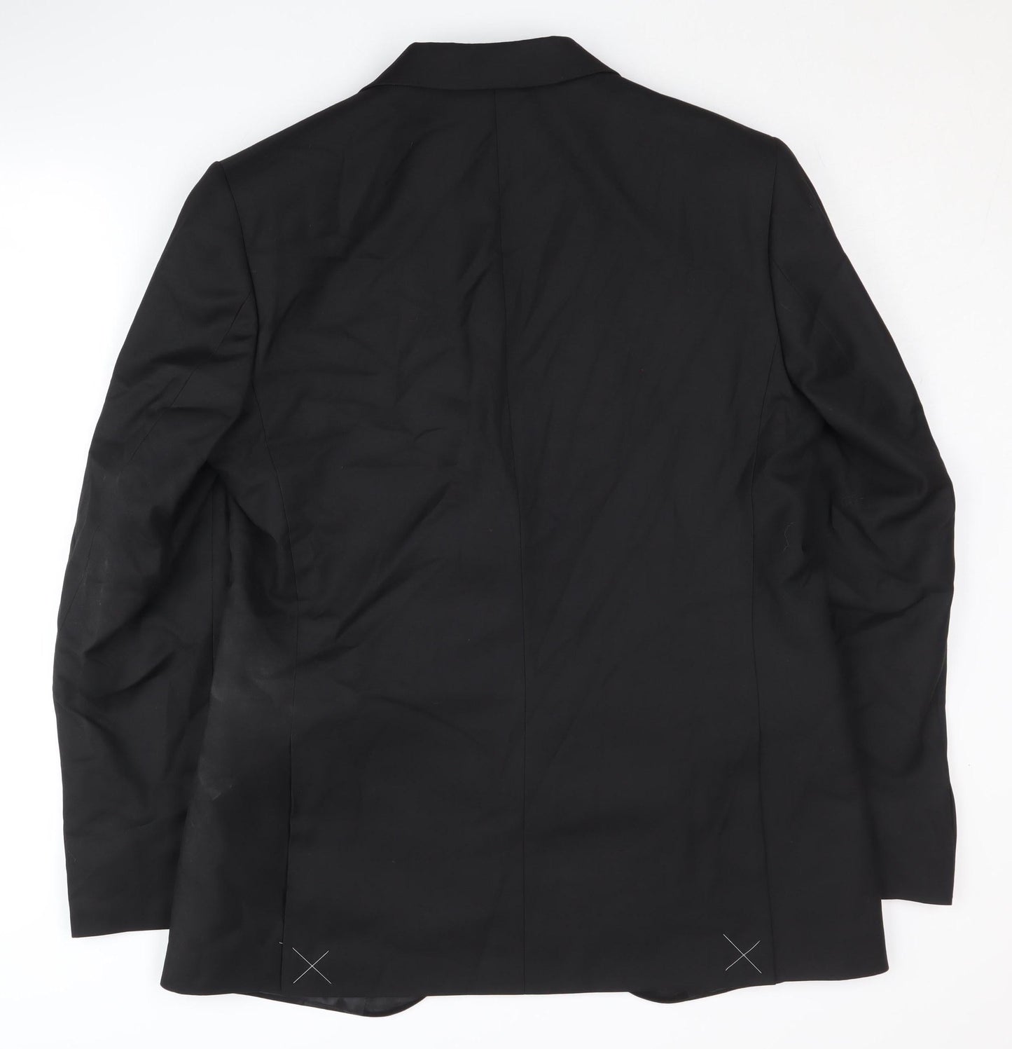 Mens UK Size 42 Marks and Spencer Regular Black Suit Jacket