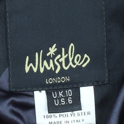 Whistles Women's Black Wool Suit Jacket Size 10