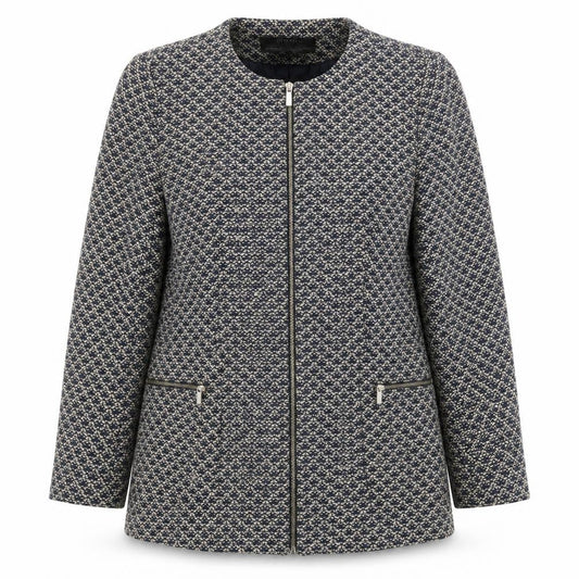 Womens UK Size L Zara Multicoloured Basic Jacket