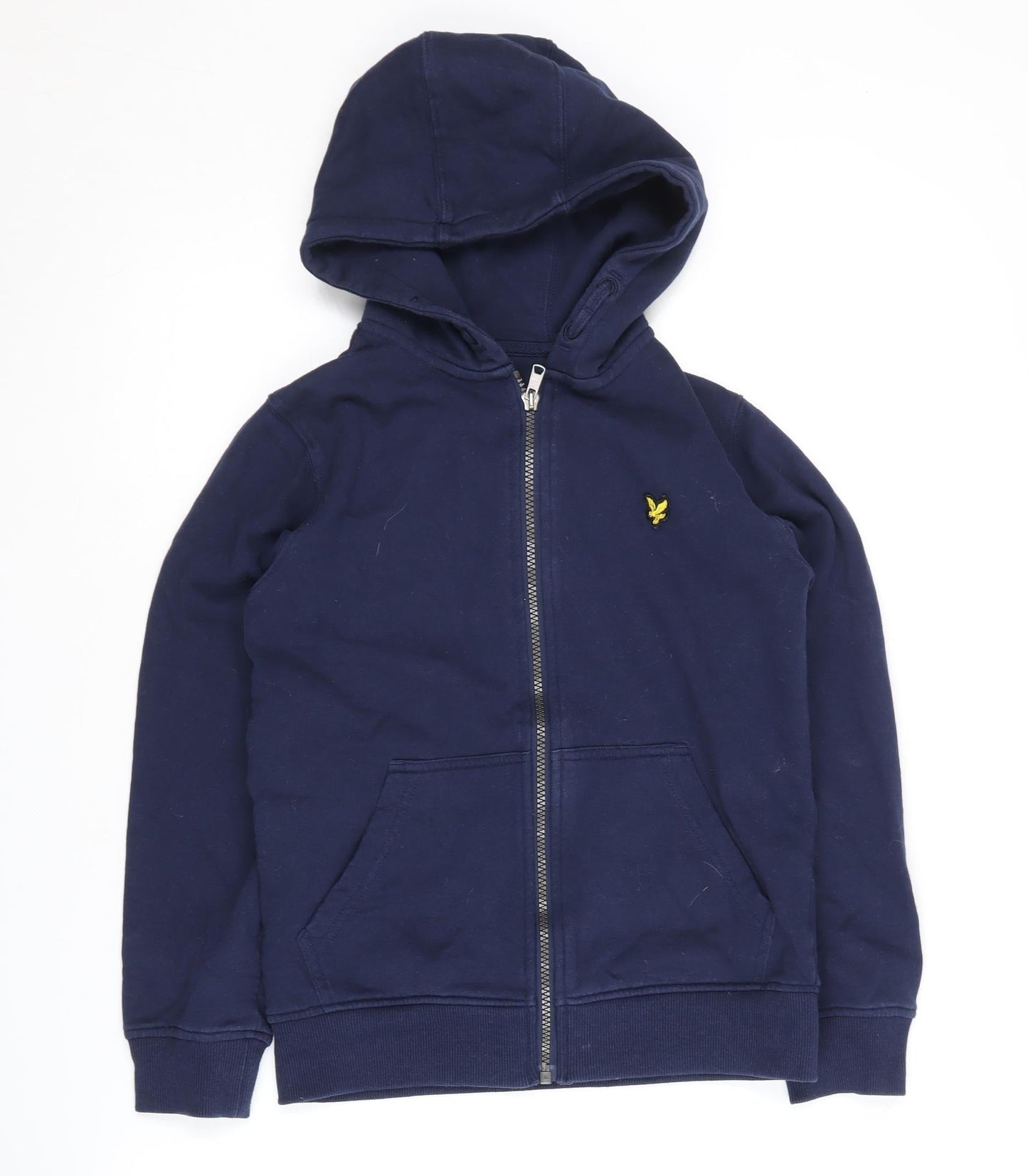 Lyle & Scott Boys Blue Full Zip Hoodie Size 10-11 Years