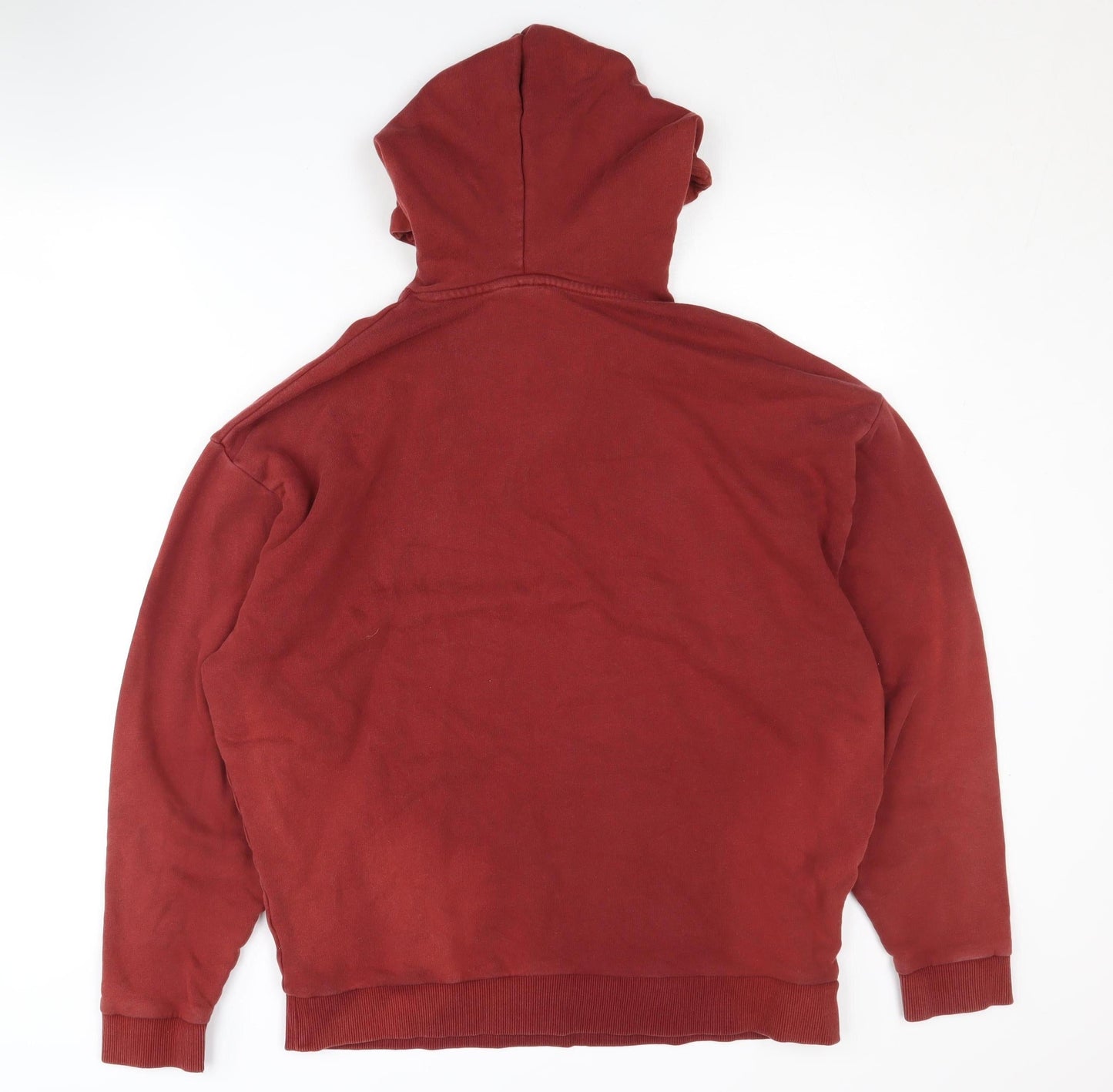 Mens UK Size M ASOS Red Pullover Hoodie