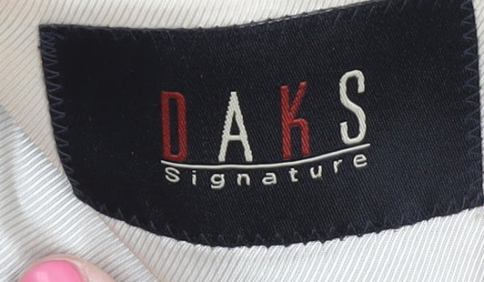 Mens UK Size 42 DAKS Regular Black Suit Jacket