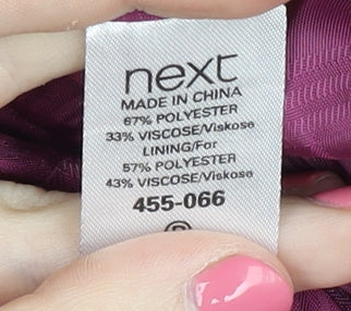 Next Women's Black Blazer Size 10 Regular Fit