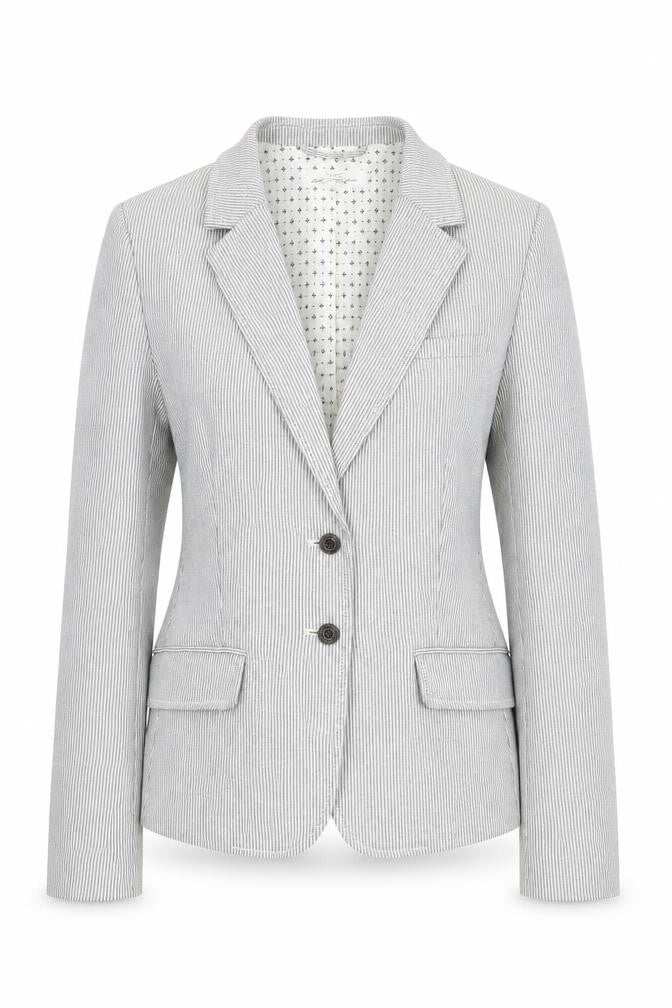 Womens UK Size 8 H&M Regular Grey Blazer