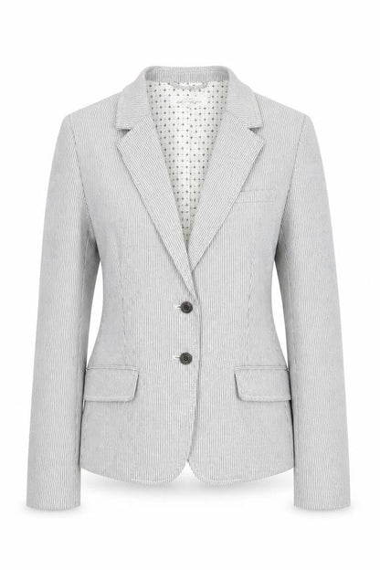 Womens UK Size 8 H&M Regular Grey Blazer