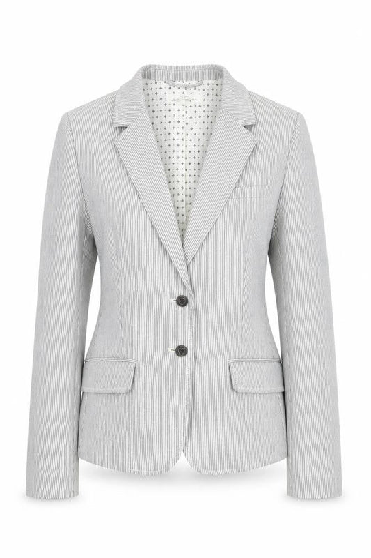 Womens UK Size 8 H&M Regular Grey Blazer