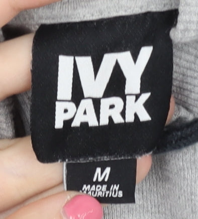 Ivy Park Women's Grey Pullover Hoodie M