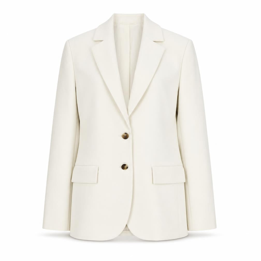 Womens UK Size 6 Marks and Spencer Regular Ivory Blazer