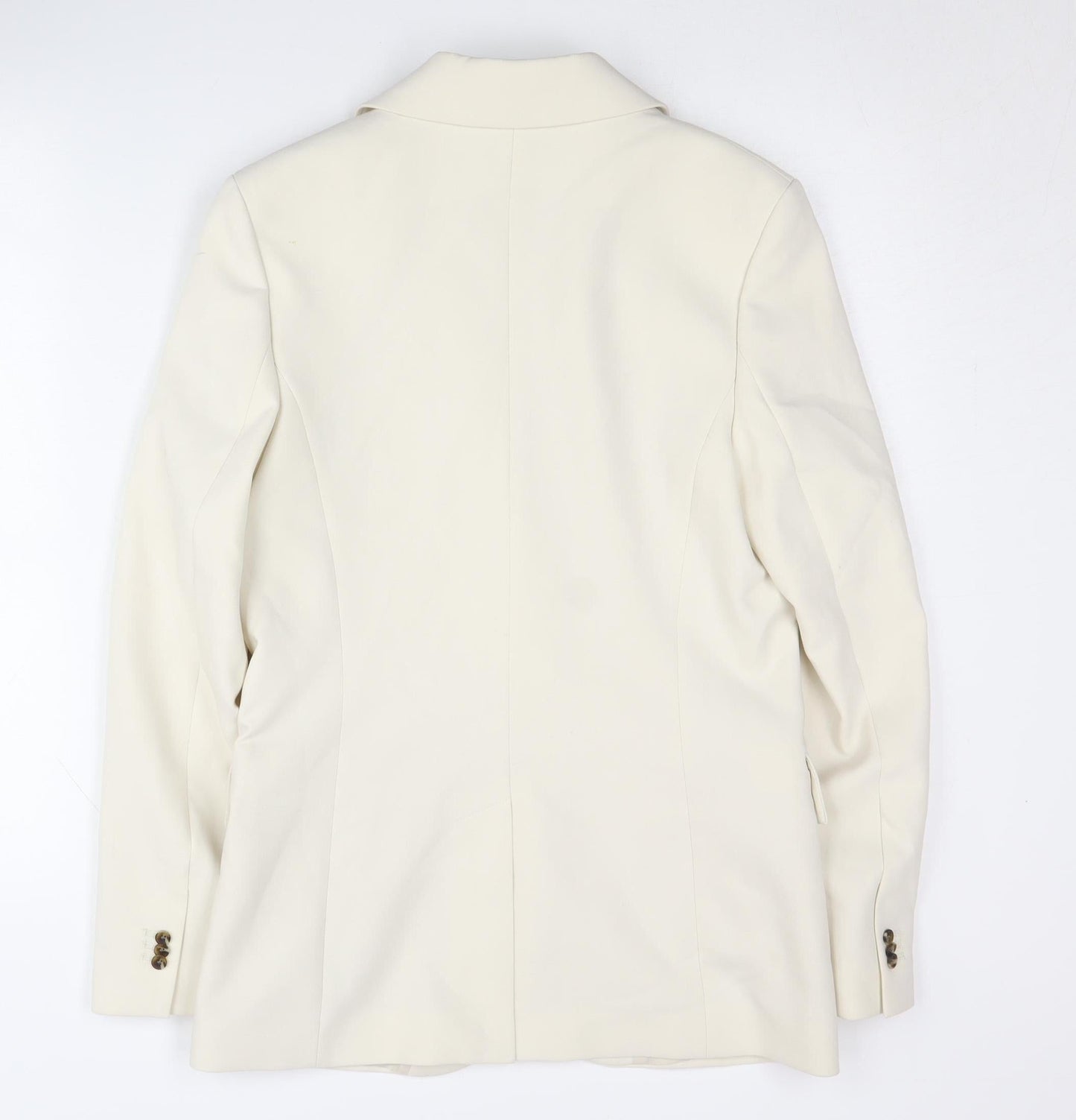 Marks and Spencer Women's Ivory Blazer, Size 6, Business