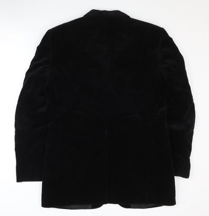 Mens UK Size 40 Burton Regular Black Suit Jacket