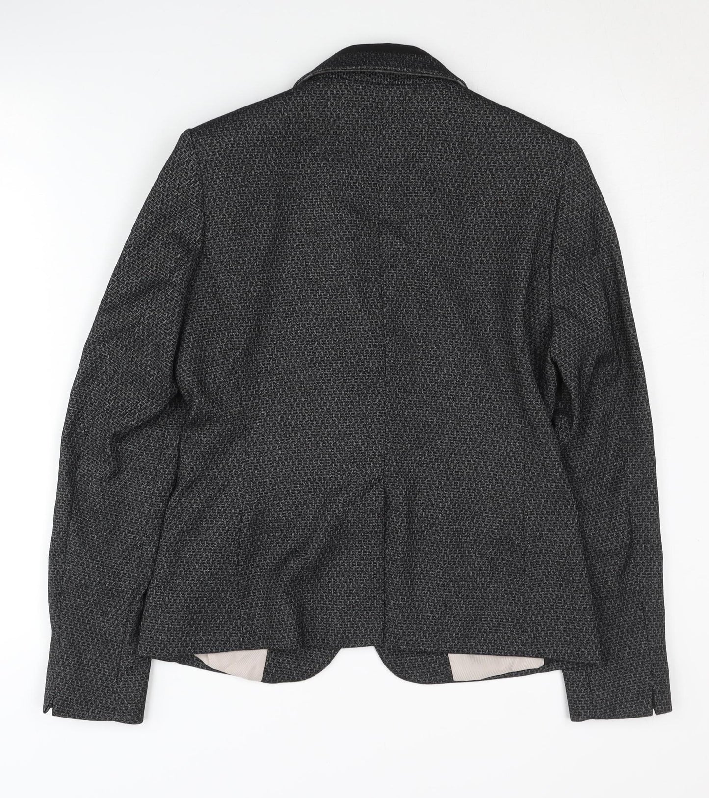 Next Petite Women's Black Blazer, Size 10, Lined, Workwear
