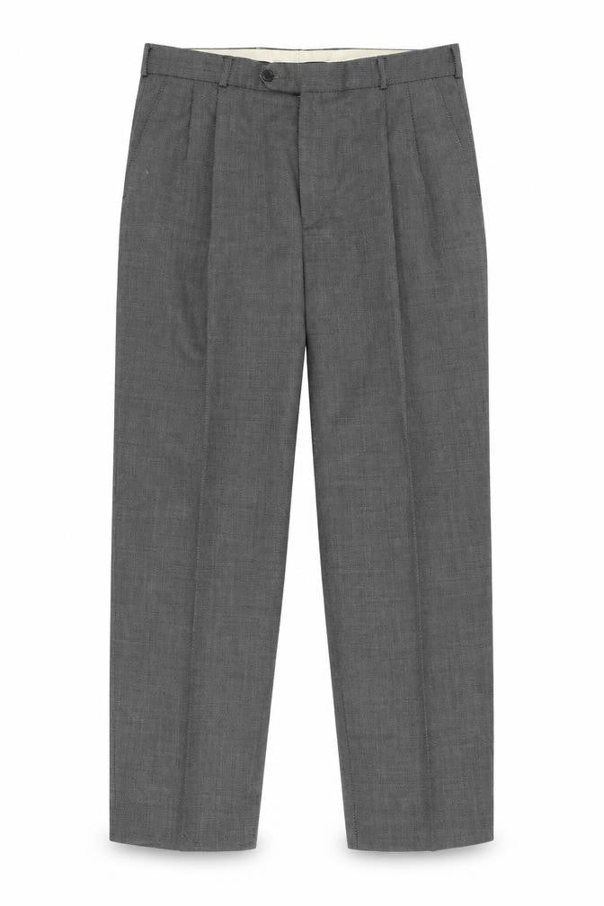 Mens UK Size 42R Savoy Taylors Guild Regular Fit BusinessWorkwear Grey Trousers