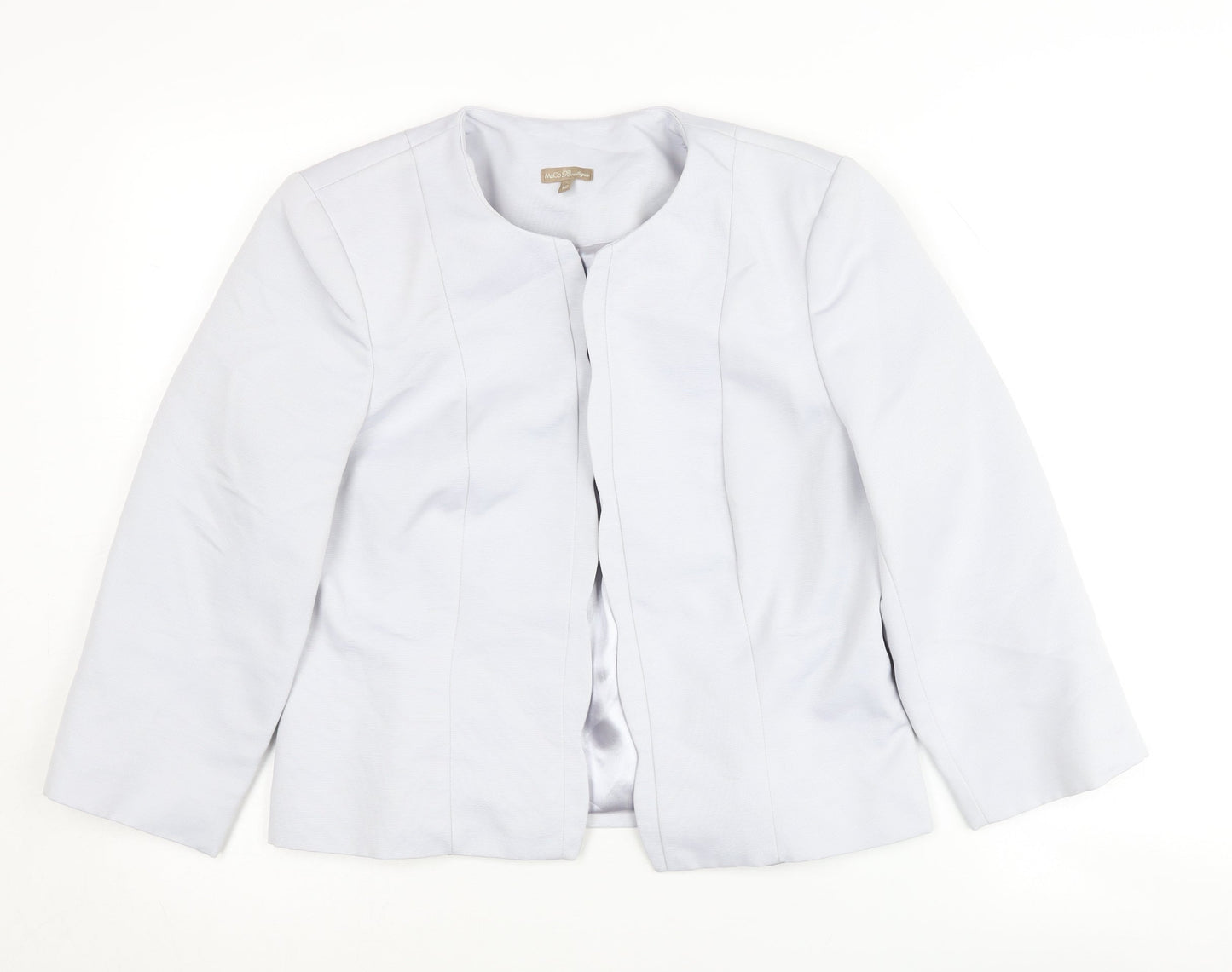 M&Co Boutique Women's White Blazer Size 12