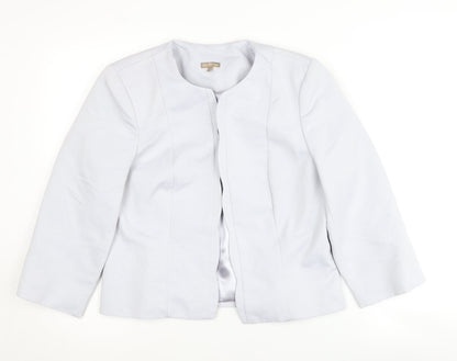 M&Co Boutique Women's White Blazer Size 12