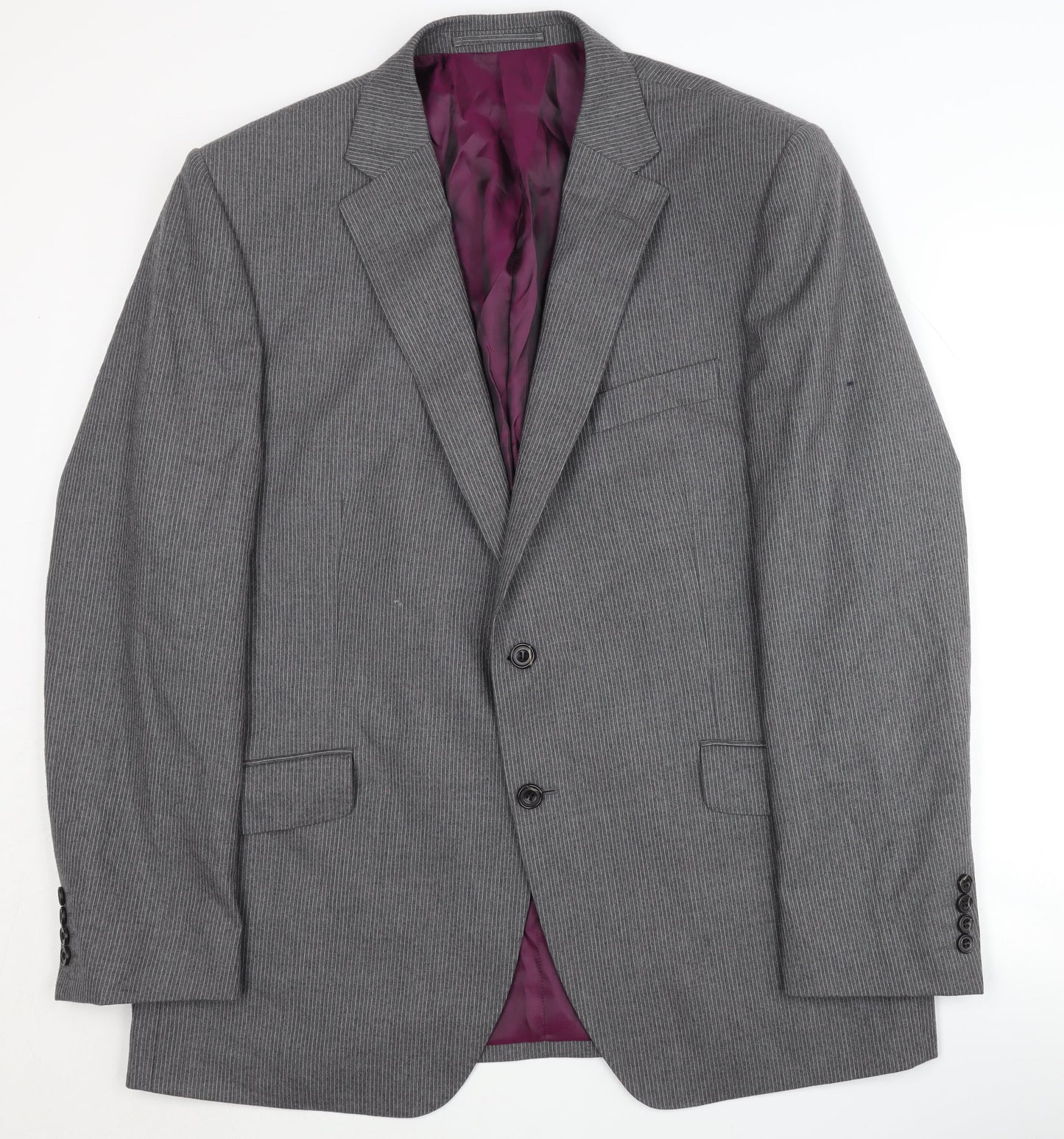 Mens UK Size 44 Marks and Spencer Regular Grey Suit Jacket