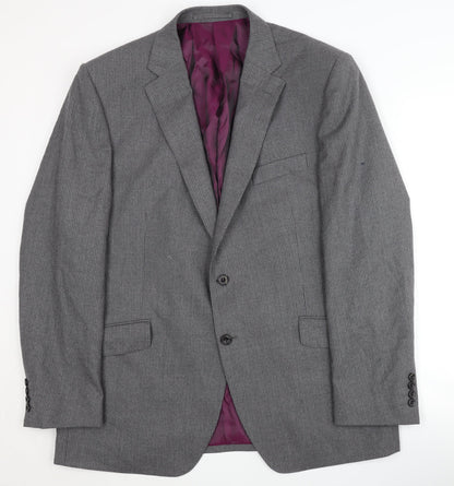Mens UK Size 44 Marks and Spencer Regular Grey Suit Jacket