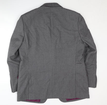 Mens UK Size 44 Marks and Spencer Regular Grey Suit Jacket