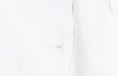 PrettyLittleThing Women's White Regular Blazer UK 10