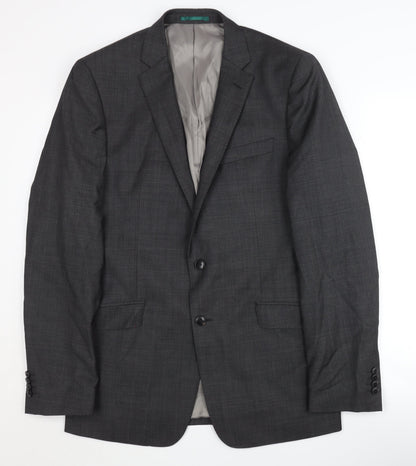 Mens UK Size 40 Richard James Regular Grey Suit Jacket