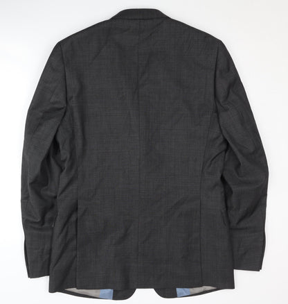 Mens UK Size 40 Richard James Regular Grey Suit Jacket